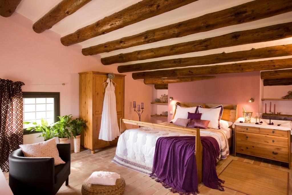 B&B Mas Coquells Habitacion Genover Vilanant Szoba fotó